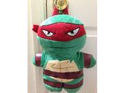 Plush Backpack Teenage Mutant Ninja Turtles Red Chibi New 102092