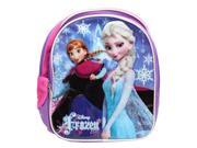 Small Backpack Disney Frozen Anna and Elsa Pink and Purple New 638986