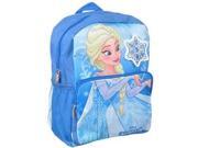 Medium Backpack Disney Frozen Elsa s Snowflake 14 School Bag New 054860
