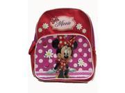 Small Backpack Disney Minnie Mouse Red Big Bow 12 New 053108