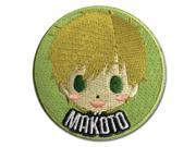 Patch Free! New SD Makoto Iron On Anime Licensed ge44168