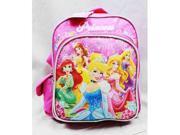 Mini Backpack Disney Princess w Flowers Pink School Bag New a03886