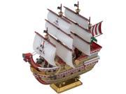 Model Kit One Piece Red Force Orthodox Sailboat Plastic Series ban201313