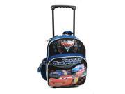 Small Rolling Backpack Disney Cars 2 Fight to The Finish New Bag a00174