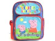 Small Backpack Peppa Pig Scooter Buddies 12 School Bag New 122816