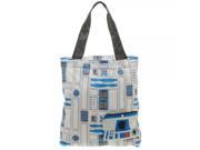 Tote Bag Star Wars R2D2 Packable New Licensed lt3sk1stw