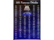Poster 101 Famous Drinks Shooters Wall Art Licensed Gifts Toys 24025