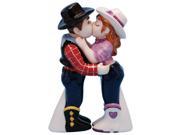 Salt Pepper Shakers Mwah Cowboy And Cowgirl New Licensed 94507