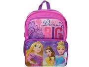 Backpack Disney Princess Big Dream Pink 16 New PR27645UPPK