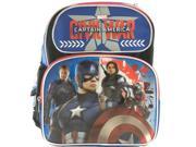 Small Backpack Marvel Civil War Captain America New 657260