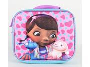 Lunch Bag Disney Doc Mcstuffins w Friends 3D Pop Up Kit Case New 143866