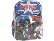 Backpack Marvel Civil War Captain America 16 New 657246