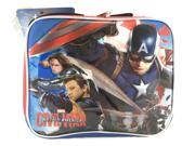 Lunch Bag Marvel Civil War Captain America Kit Case New 658557