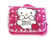 Messenger Bag Hello Kitty Pink Hearts Dots New 052910