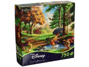Kinkade Disney Pooh 750 Piece Puzzle by Ceaco