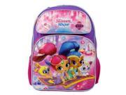 Backpack Shimmer And Shine Flying 16 School Bag Girls New 677374