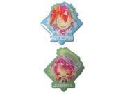 Pin Set No Game No Life New Steph Jibril Set of 2 Toys Licensed ge50578