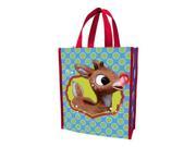 Tote Bag Rudolph Holly Jolly Christmas Small Recycled Shopper 65273