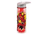 Tritan Watter Bottle Marvel Invincible Iron Man 18oz Cup Gift Toys New 26610