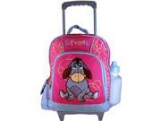 Small Rolling Backpack Disney Winnie The Pooh Eeyore New Bag Girls 221027