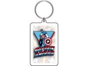 Key Chain Marvel Captain America Standing Lucite New Toys Gifts k mvl 0001