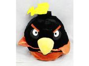 Plush Backpack Angry Birds Space Black New Soft Doll Toys an11448