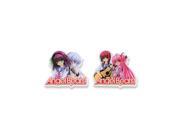 Pin Set Angel Beats! New Girls Set of 2 Anime Gifts Licensed ge50039