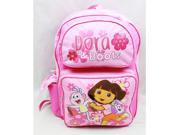 Backpack Dora the Explorer Boots Pink Large School Bag New 81612