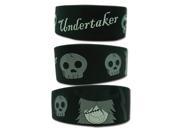 Wristband Black Butler New Undertaker Toys PVC Bracelet Gifts ge54023