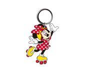 PVC Key Chain Disney Minnie Mouse Rollerblade Soft Touch New Licensed 85166