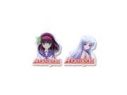Pin Set Angel Beats! New Yuri Angel Set of 2 Anime Gifts Licensed ge50038