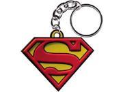 Key Chain DC Comic Superman Logo Rubber PVC Licensed Gift Toys k dc 0011 r