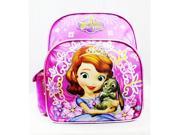 Mini Backpack Disney Sofia the First Flower Bag Pink School Bag New A05915