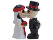 Salt Pepper Shakers Day of the Dead Wedding New Licensed 13171