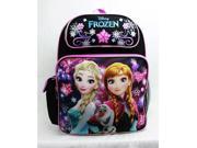 Medium Backpack Disney Frozen Elsa Olaf Anna Black New A08148BK