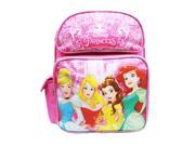 Medium Backpack Disney Princess Cinderella Aurora Bella Ariel New A08431