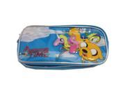 Pencil Case Adventure Time Group Double Zippered Pouch New 633202