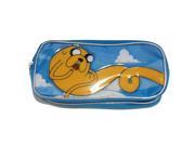 Pencil Case Adventure Time Jake Double Zippered Pouch New 633189
