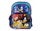 Backpack Sonic the Hedghog Blue Group Team New 136417