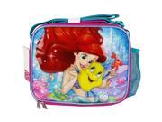Lunch Bag Disney Little Mermail Ariel w Flounder New 679798