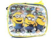 Lunch Bag Despicable Me 2 Silver 3 Minions New 136554