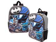 Backpack DC Comics Batman Black 16 New 68016