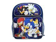 Medium Backpack Sonic the Hedgehog w Kunckles Tails 14 Bag sh30272
