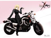 Wall Scroll Fate Zero New Saber on Motorcycle Poster Licensed ge84065