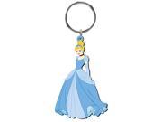 PVC Key Chain Disney Princess Cinderella Soft Touch New Toys 23736