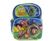Small Backpack Disney Toys Story Canvas Green Blue 12 684242 2