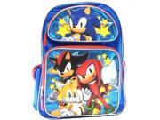 Backpack Sonic the Hedgehog Shadow Tails Knuckle Team 16 School Bag 139951