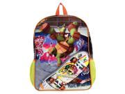 Backpack TMTN Ninja Turtle Mike Skater 16 School New 847279