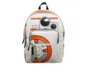Backpack Star Wars BB8 Big Face New Licensed bp47rwstw
