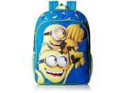 Backpack Despicable Me Blue Banana Universal 16 School Bag New 131979